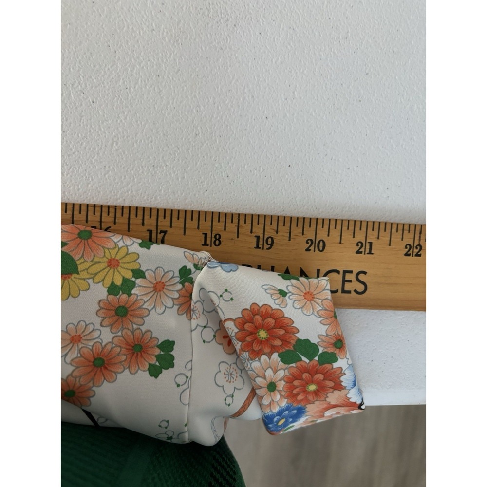Vintage Kimono Floral Robe Japan Size 40 Mint Condition - Picture 11 of 12